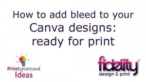add bleed to canva designs ready for print