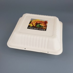 bullseye clam shell takeaway food labels