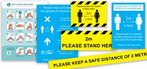covid19 coronavirus print posters signage