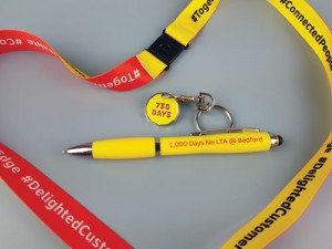 DHL Supply Chain promotional merchandise