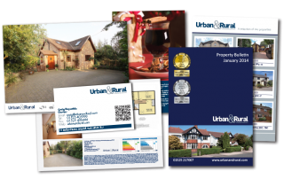 Estate agency design print