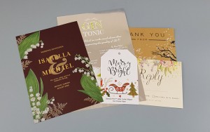 range of alternate paper and media