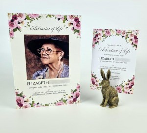 Order of service printing in Bedford