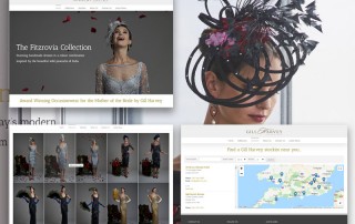 Gill Harvey bridal occasionweardesigner