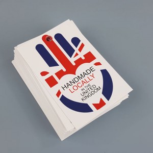 handmade locally in the Uk swing tags