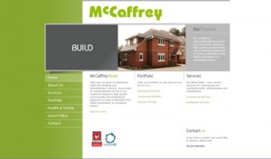 website design for building company