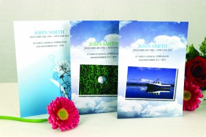 funeral order of service printing