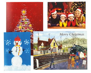 Personalised Xmas card printing