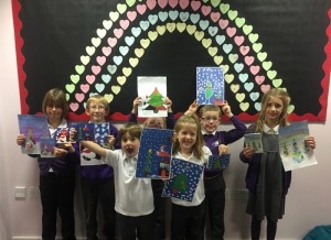 Russel Lower in Ampthill raise almost £500 from our school Christmas card fundraising scheme