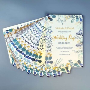 wedding stationery printing paper swatch book