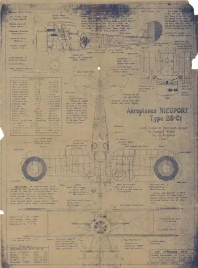 antique-aircraft-engineering-plan-scan antique aircraft engineering plan scanning milton keynes