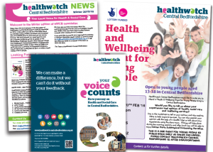 Healthwatch design and print